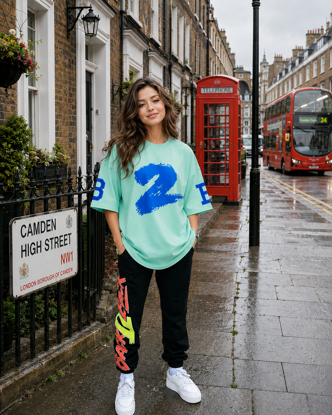 TEE003 "CRUZ" - Oversized T-Shirt