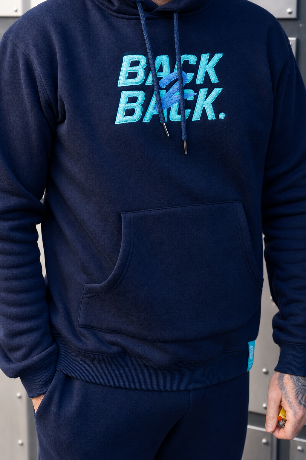 TS001 "VAN DAMME" - Heavyweight Hoodie